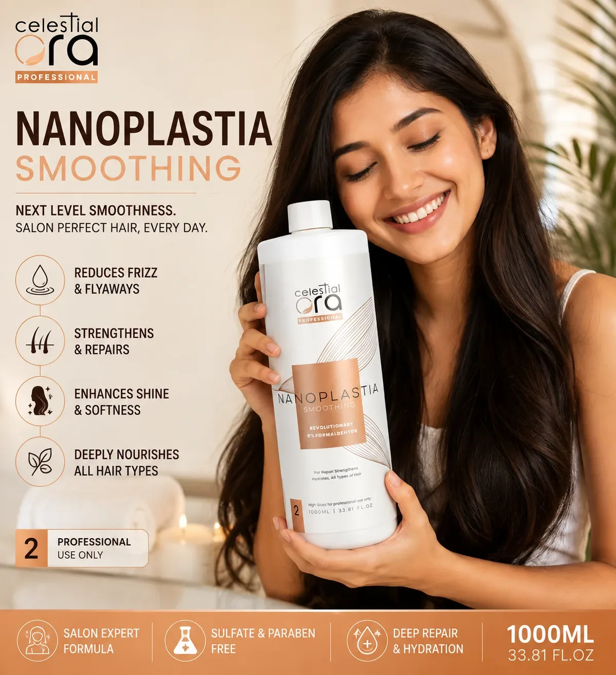 NanoPlastia Smoothing Treatment  1000ml thumbnail 2