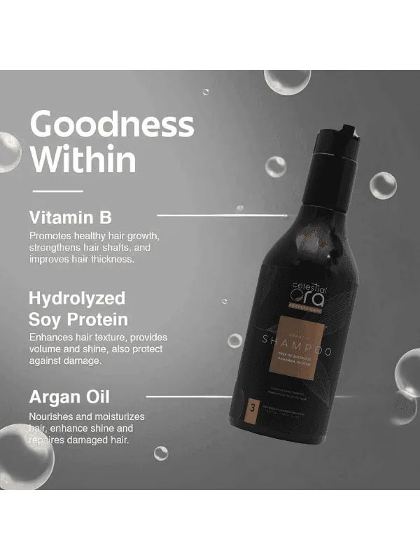 Keratin Shampoo 300ml thumbnail 3