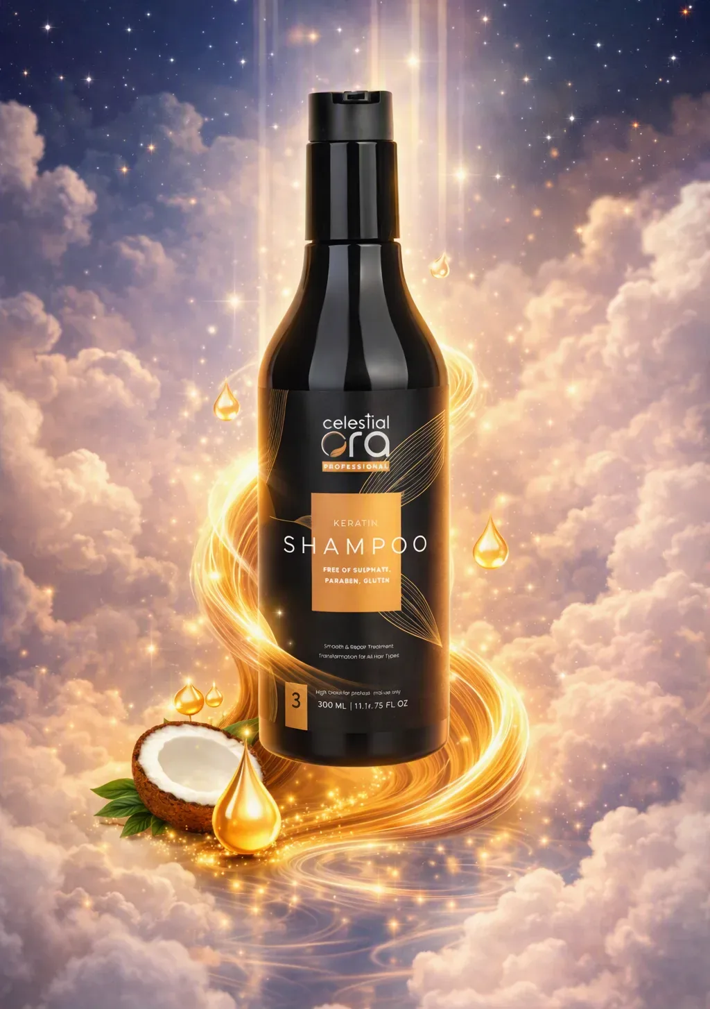 Keratin Shampoo 300ml thumbnail 2