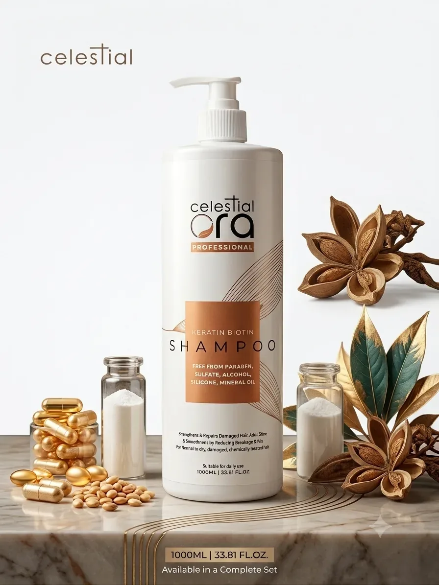Keratin Biotin Shampoo 300ml thumbnail 3