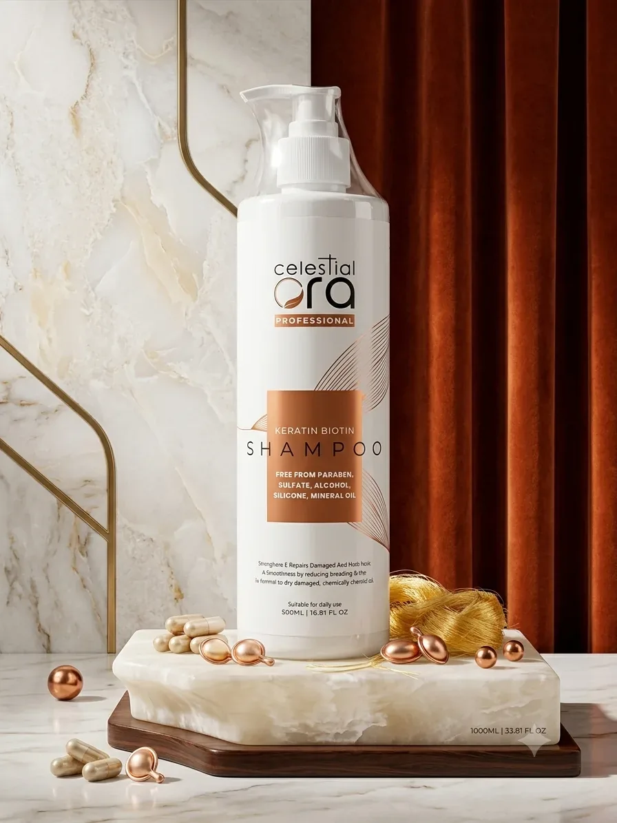 Keratin Biotin Shampoo 500ml thumbnail 1