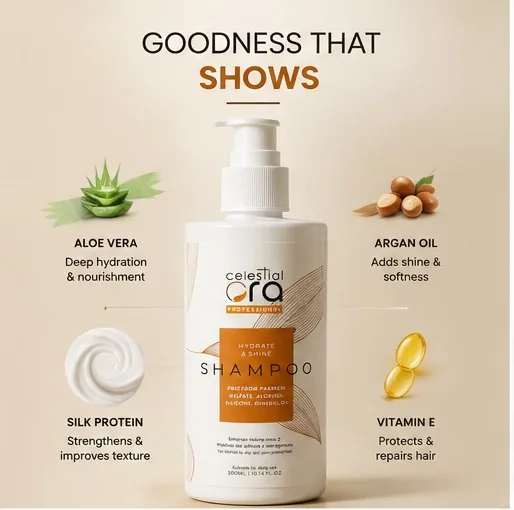 Hydrate & Shine Shampoo 300ml thumbnail 3