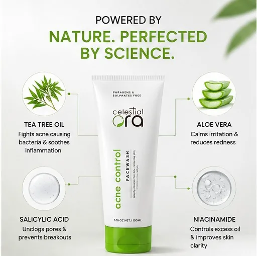 Acne Control Facewash 100ml thumbnail 3