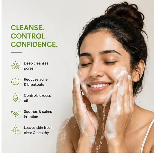 Acne Control Facewash 100ml thumbnail 4