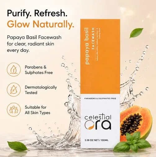 Papaya Basil Facewash 100ml thumbnail 2