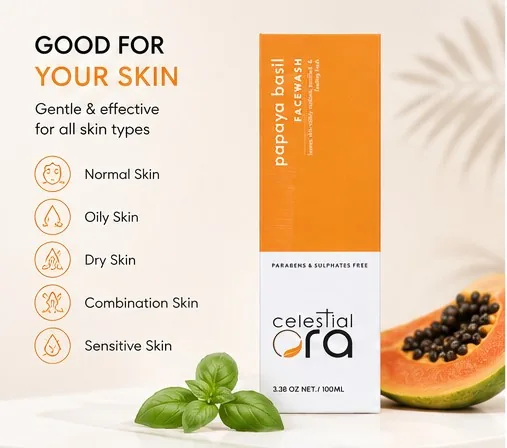 Papaya Basil Facewash 100ml thumbnail 5