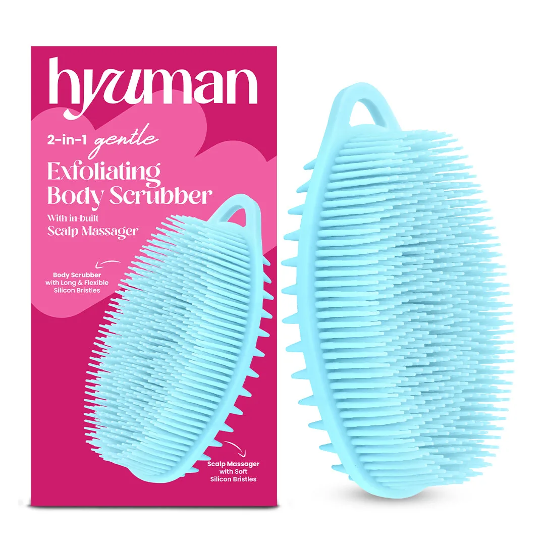 2-in-1 Body Scrubber & Scalp Massager thumbnail 1