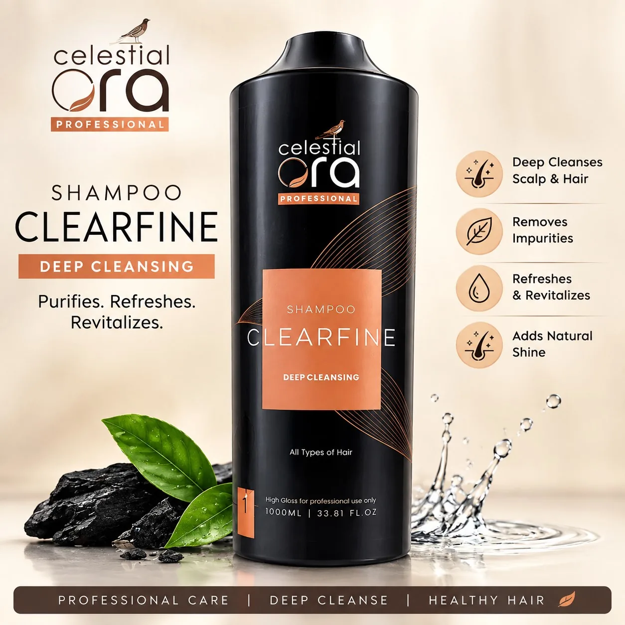 Clearfine Shampoo 1000ml thumbnail 2