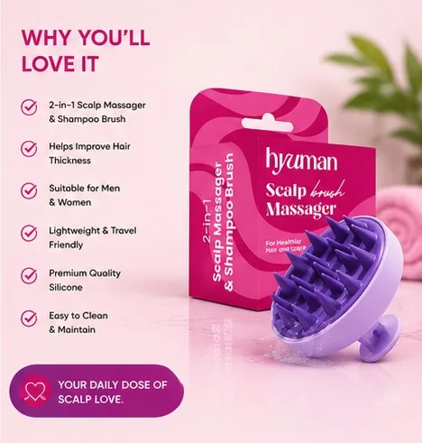 2-in-1 Scalp Massager & Shampoo Brush thumbnail 7