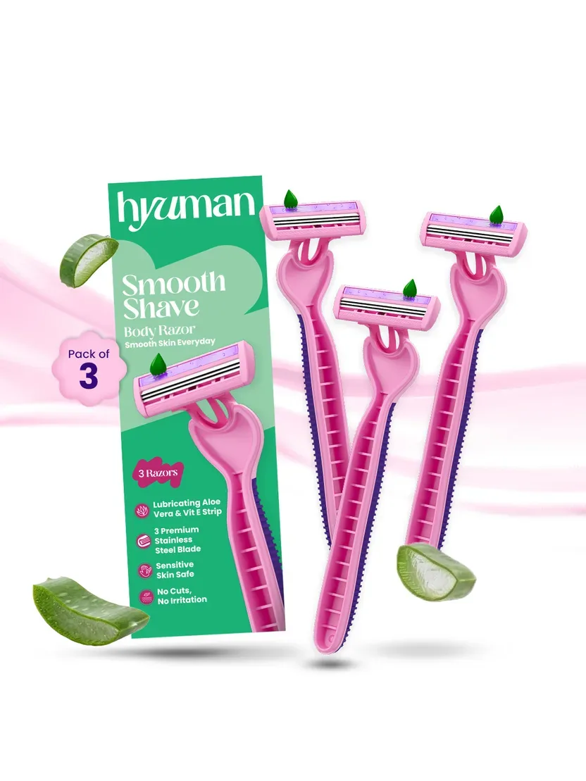 Smooth Shave Body Razor (Pack of 3) thumbnail 1