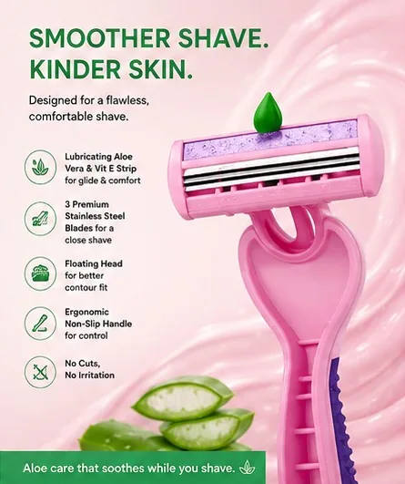 Smooth Shave Body Razor (Pack of 3) thumbnail 3