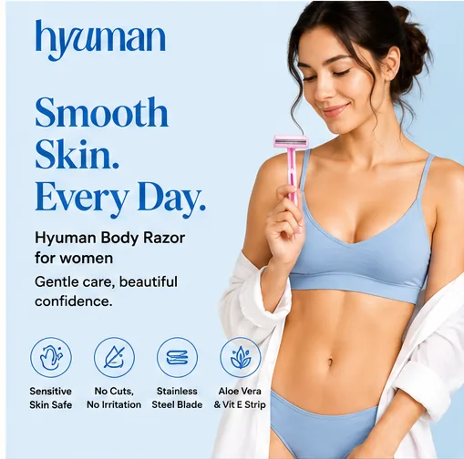 Soft Shave Body Razor (Pack of 3) thumbnail 2