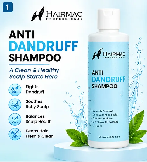 Anti Dandruff Shampoo 250ml thumbnail 2