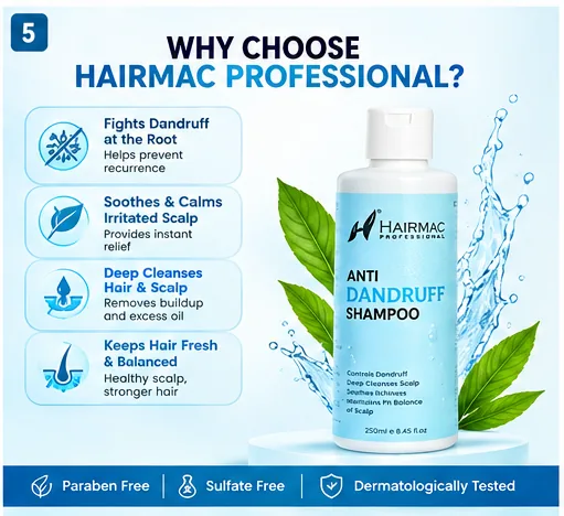 Anti Dandruff Shampoo 250ml thumbnail 6