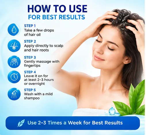 Anti Dandruff Hair Oil 100ml thumbnail 5