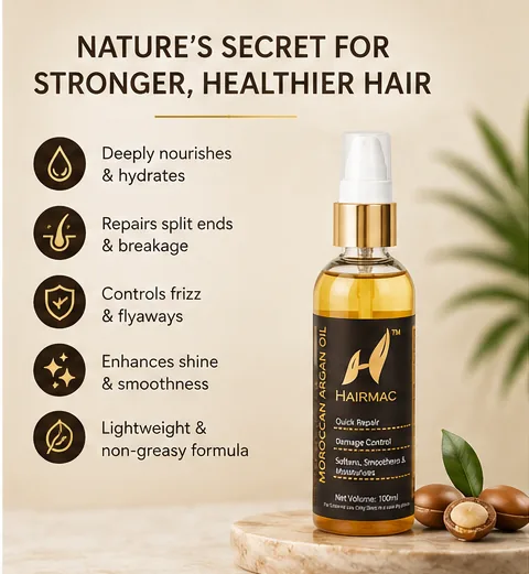 Morocan Argan Oil Hair Serum 100ml thumbnail 3