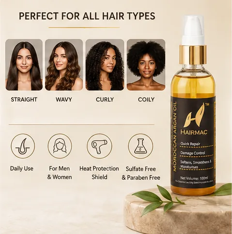 Morocan Argan Oil Hair Serum 100ml thumbnail 6