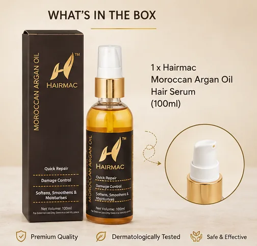 Morocan Argan Oil Hair Serum 100ml thumbnail 7