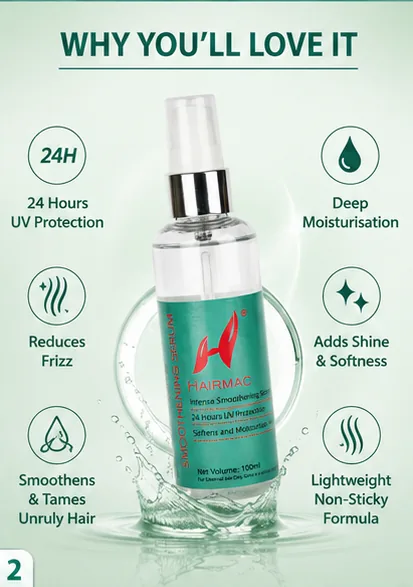 Smoothening Hair Serum 100ml thumbnail 3