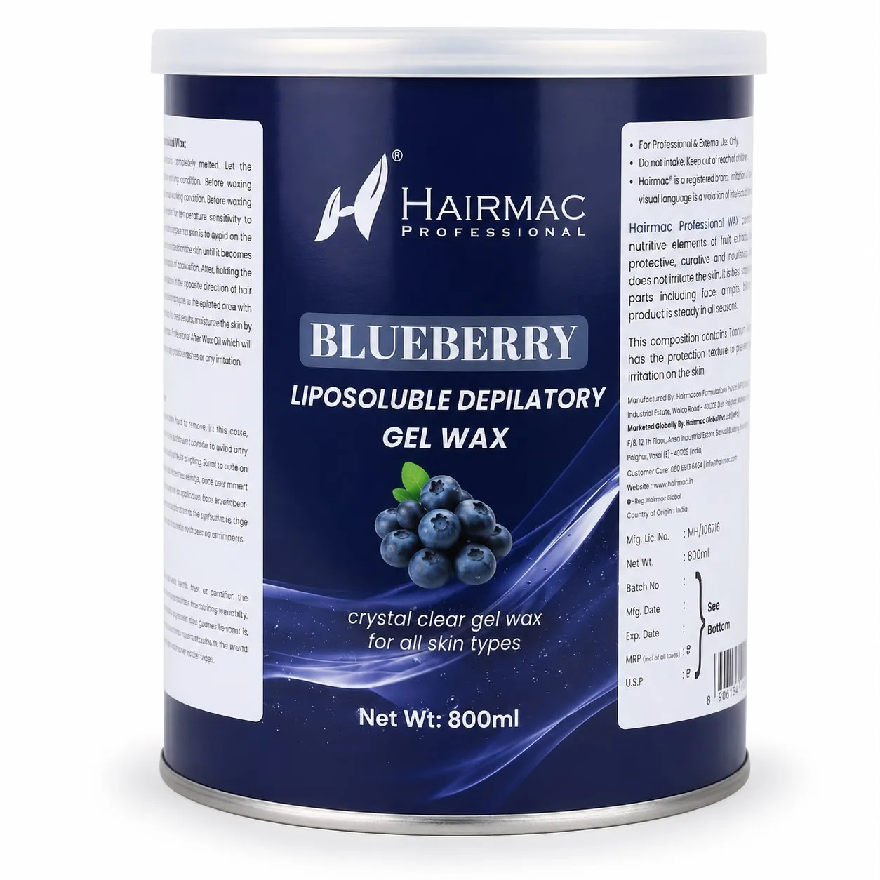 Blueberry Wax 800ml thumbnail 1