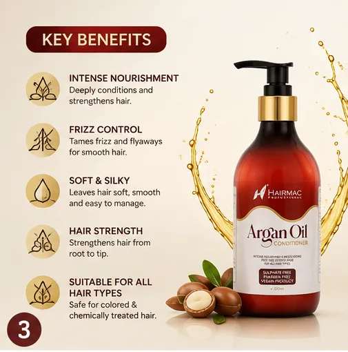 Argan Oil Conditioner 1000ml thumbnail 4