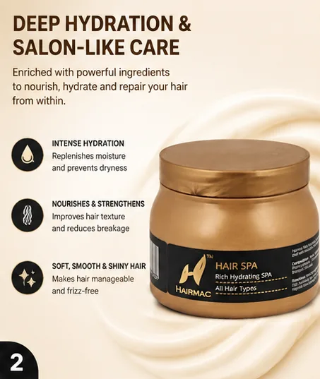 Rich Hydrating Hair Spa 500gm thumbnail 3