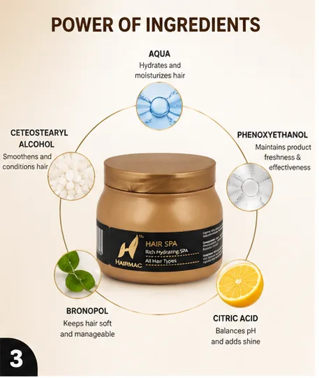Rich Hydrating Hair Spa 500gm thumbnail 4