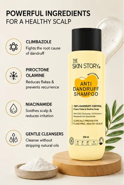 Anti Dandruff Shampoo 250ml thumbnail 3