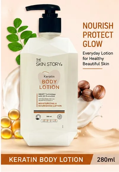 Keratin Body Lotion 280ml thumbnail 2