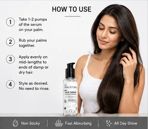 Hair Serum for Heat Protection 100ml thumbnail 6