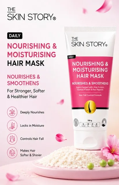 Nourishing & Moisturising Hair Mask 100gm thumbnail 2