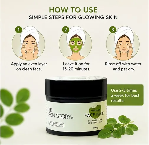 Moringa Face Pack 100gm thumbnail 5