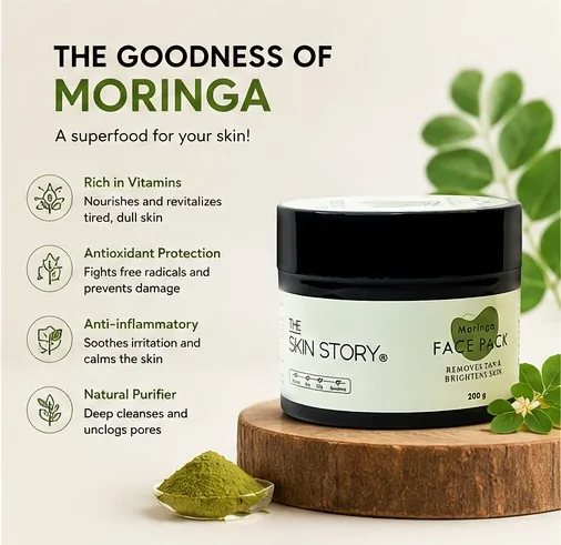 Moringa Face Pack 200gm  thumbnail 4