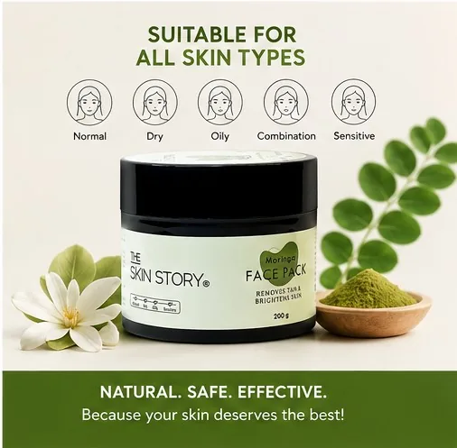 Moringa Face Pack 200gm  thumbnail 7