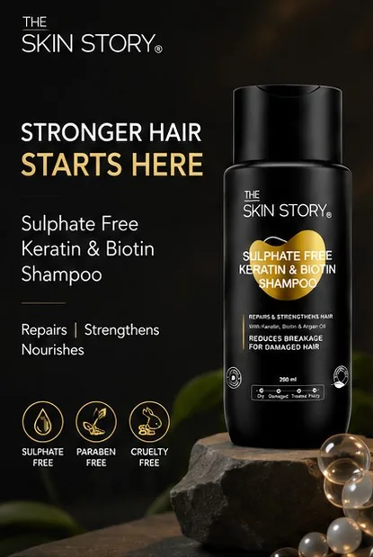 Sulphate Free Keratin & Biotin Shampoo 1000ml thumbnail 2