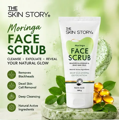 Moringa Face Scrub 200gm thumbnail 2