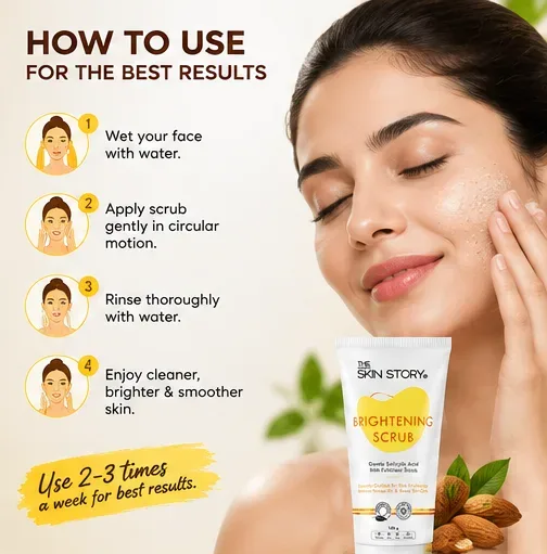 Brightening Scrub 100gm thumbnail 4