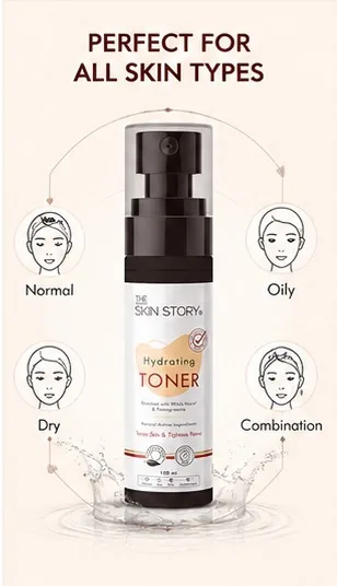 Hydrating & Pore Minimizing Face Toner 100ml thumbnail 5