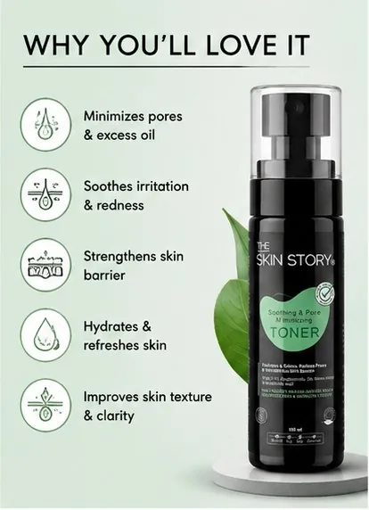 Smoothing & Pore Minimizing Moringa Face Toner 100ml thumbnail 3