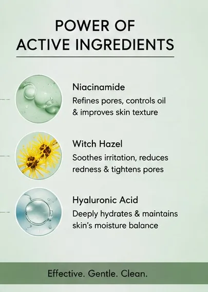 Smoothing & Pore Minimizing Moringa Face Toner 100ml thumbnail 4