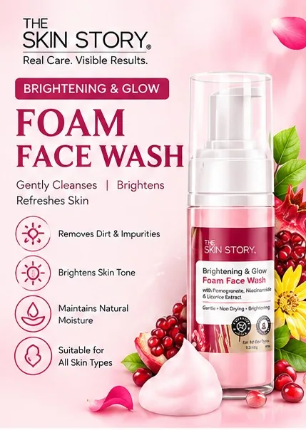 Beetroot & Pomegranate Sulphate Free Foaming Face Wash 100 ml thumbnail 2