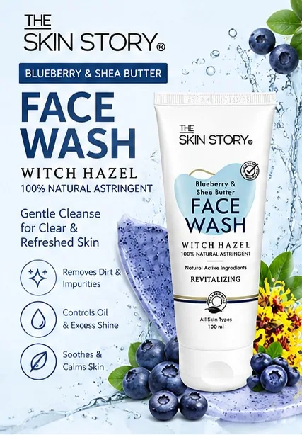 Blueberry & Shea Butter Face Wash 100ml thumbnail 2
