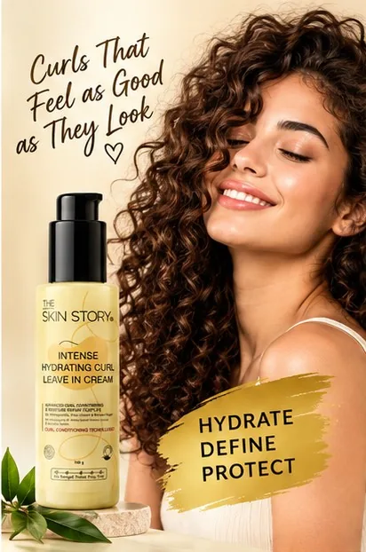 Intense Hydrating Curl Leave-In Cream 100gm thumbnail 3