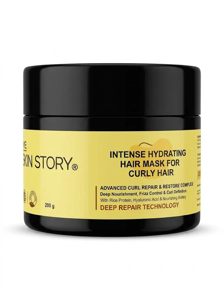 Intense Hydrating Hair Mask for Curly Hair 200gm thumbnail 1