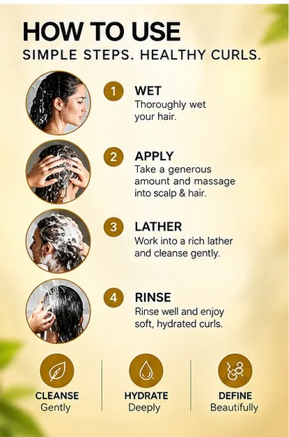 Intense Hydrating Curl Shampoo 250ml thumbnail 5