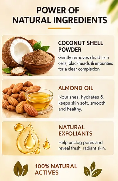 Glowing Skin Scrub 200gm thumbnail 4