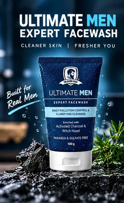 Ultimate Men Expert Face Wash 100ml thumbnail 2