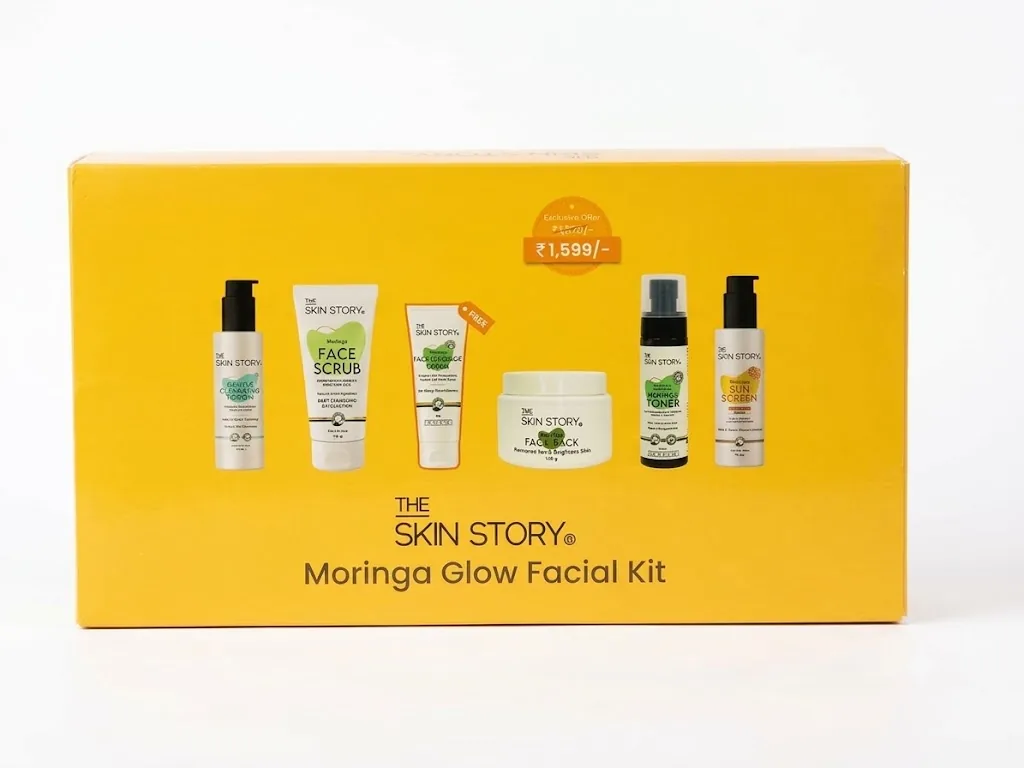 Moringa Glow Facial Kit 550gm thumbnail 1