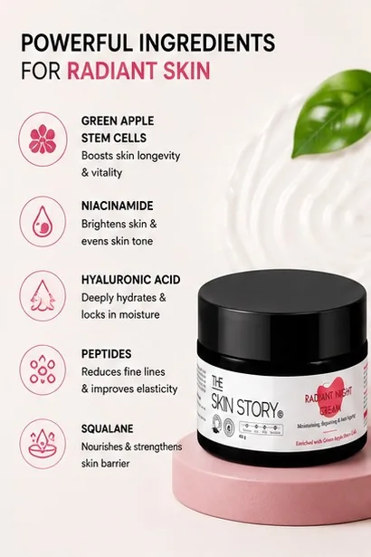Radiant Night Cream 45gm thumbnail 3