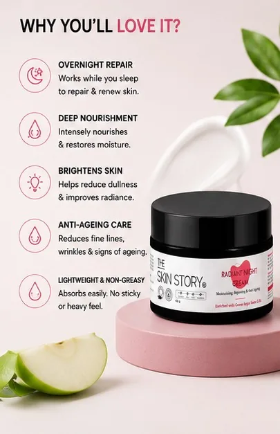 Radiant Night Cream 45gm thumbnail 5